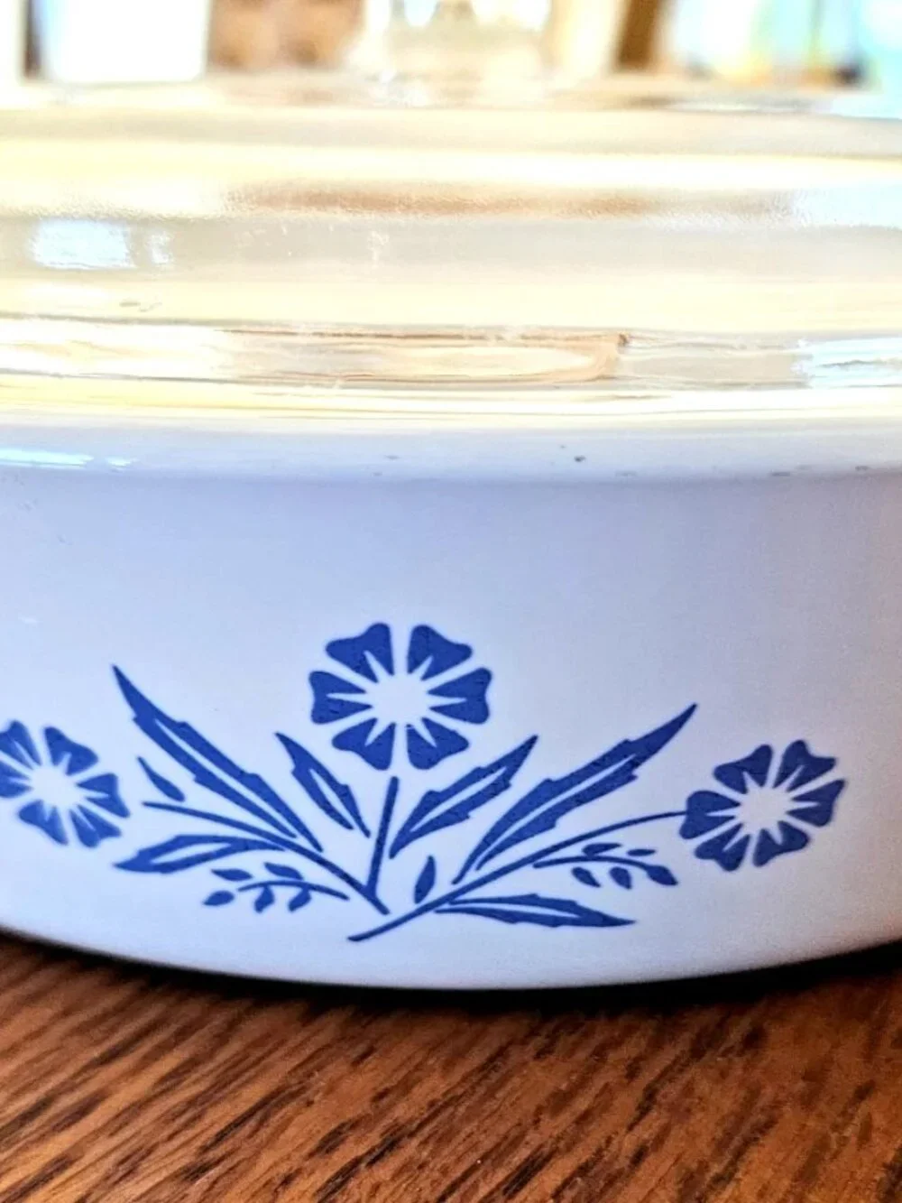 Vintage Corning Ware P-83-B Blue Cornflower 6.5